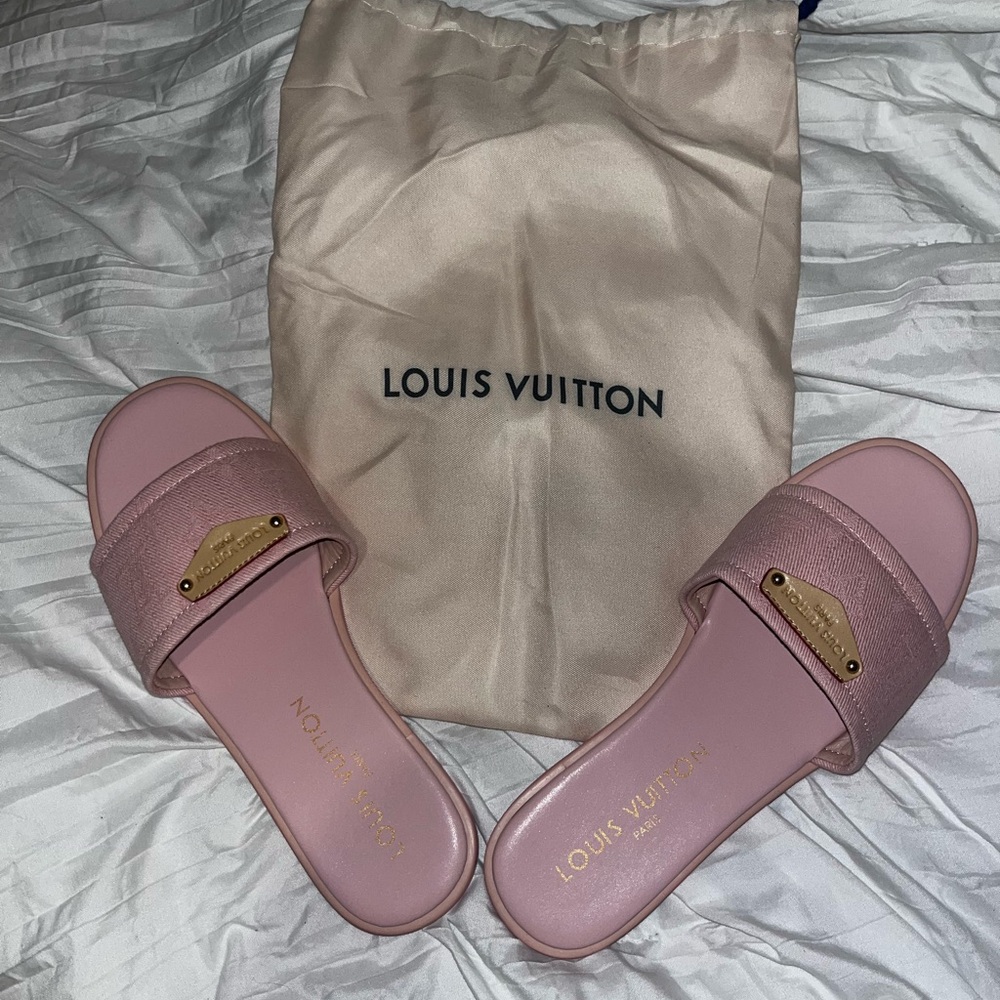 Pink Slide Sandals
